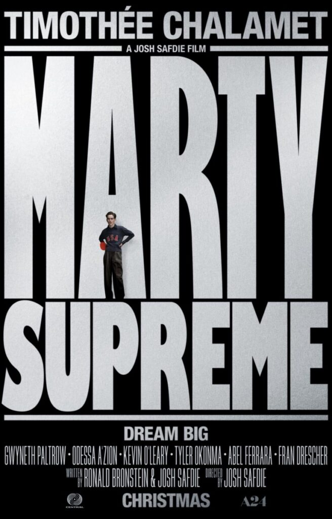 poster marty supreme