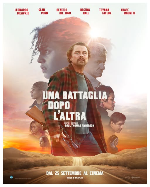 poster italiano ufficiale una battaglia dopo l'altra