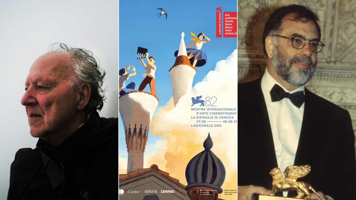 Venezia 82: Francis Ford Coppola terrà la laudatio di Werner Herzog Leone d’Oro alla Carriera