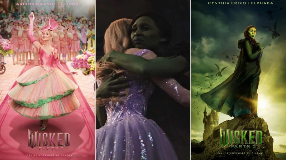 Wicked – Parte Due: i character poster dedicati a Glinda ed Elphaba