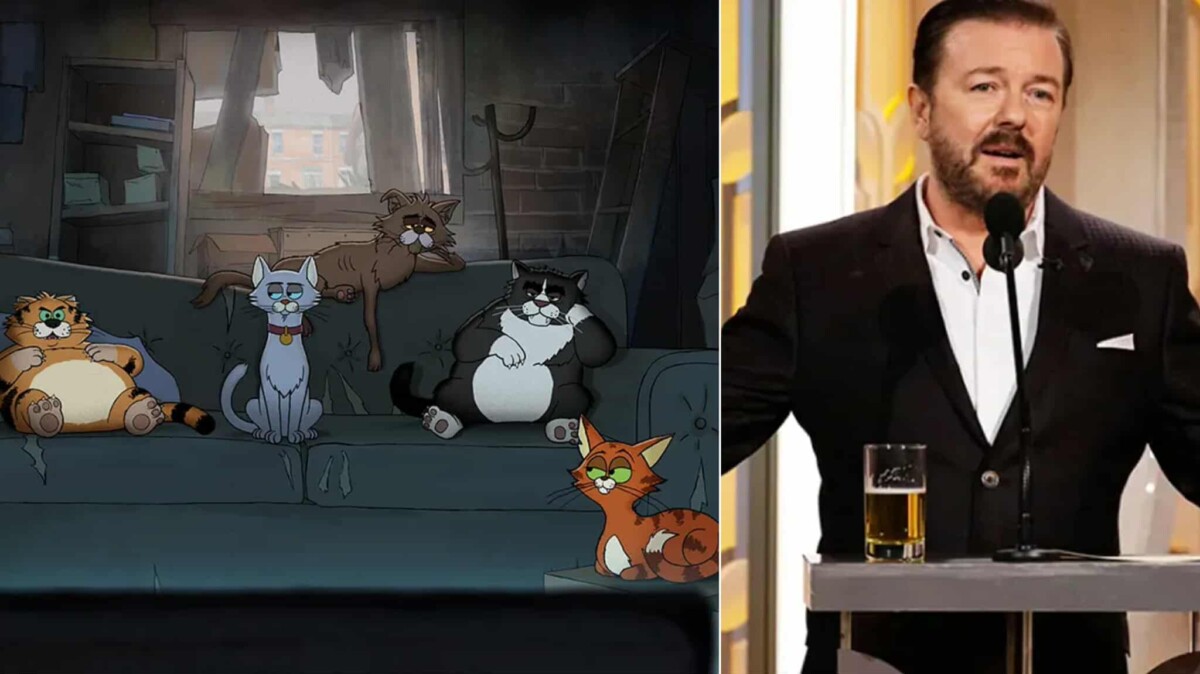 Alley Cats: Ricky Gervais torna su Netflix con una nuova serie animata comica per adulti