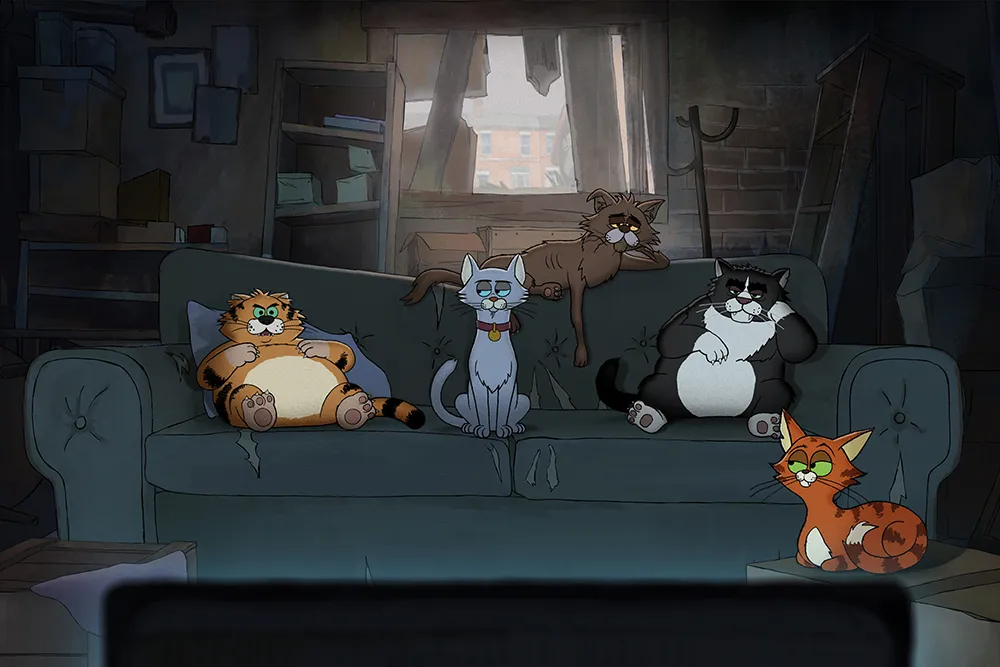 prima immagine serie animata alley cats