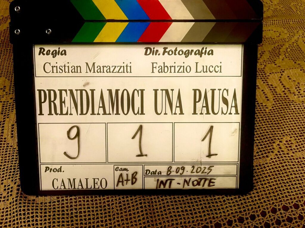 immagine ciak film prendiamoci una pausa