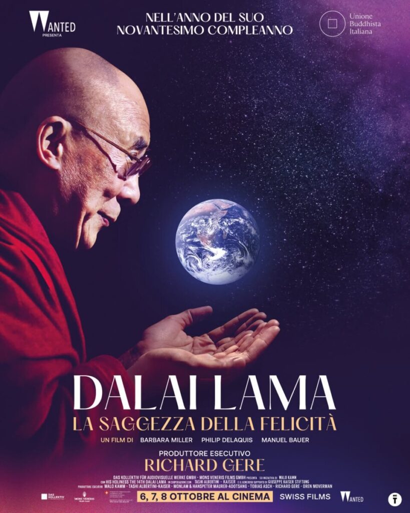 poster Dalai Lama – La saggezza della felicità