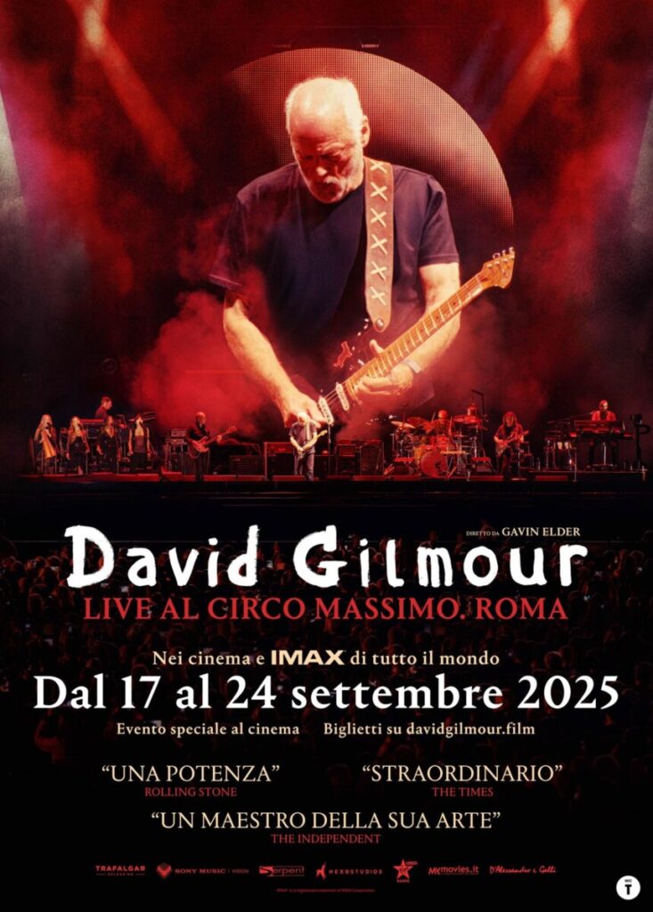 DAVID GILMOUR LIVE AL CIRCO MASSIMO