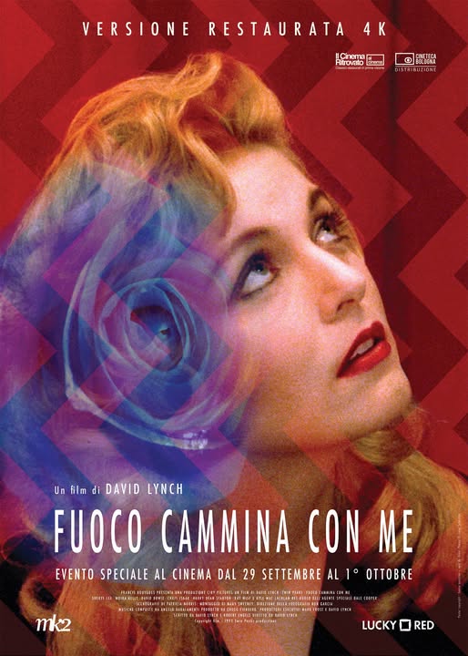 poster fuoco cammina con me