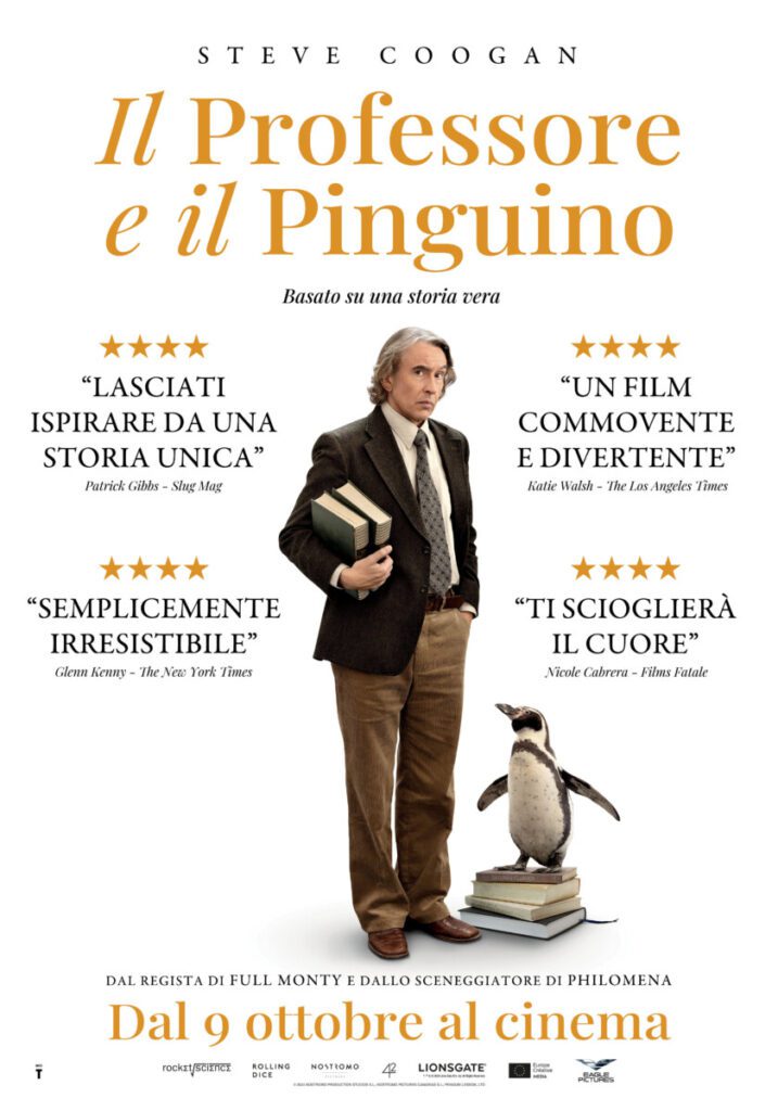 poster film il professore e il pinguino