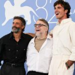 Guillermo del Toro, Oscar Isaac e Jacob Elordi