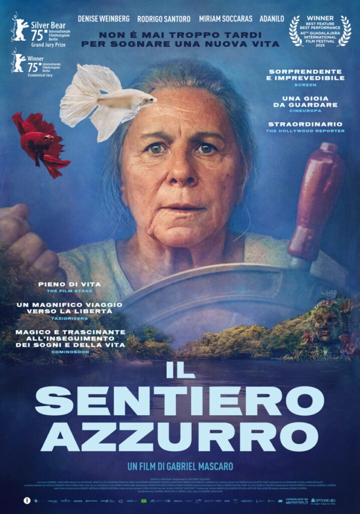 poster il sentiero azzurro