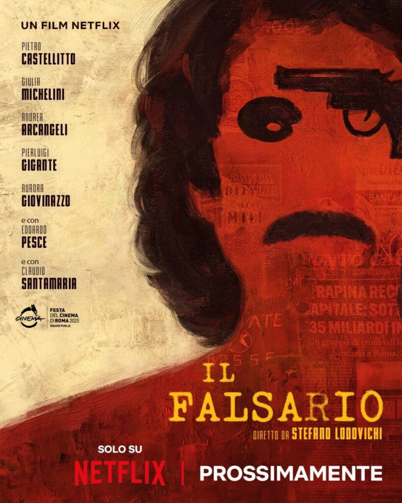 teaser poster il falsario