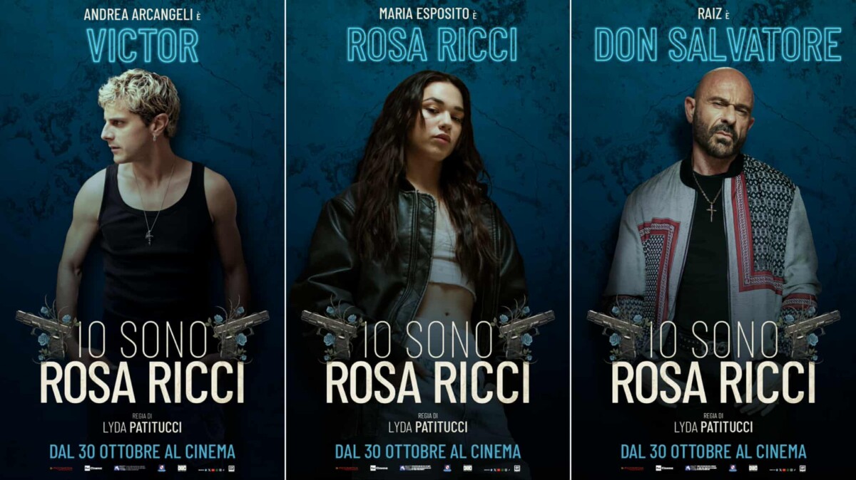 Io sono Rosa Ricci: i character poster dei protagonisti