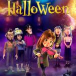 poster a famiglia halloween