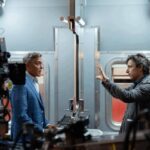 noah baumbatch sul set di jay kelly