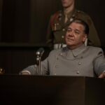 RUSSELL CROWE as Hermann Göring in ‘Nuremberg’ Image: Scott Garfield. Courtesy of Sony Pictures Classics