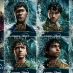 cover key art e character poster seconda stagione percy jackson e gli dei dell'olimpo