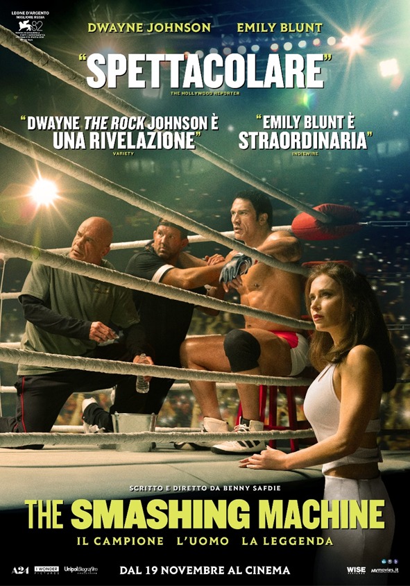 nuovo poster the smashing machine