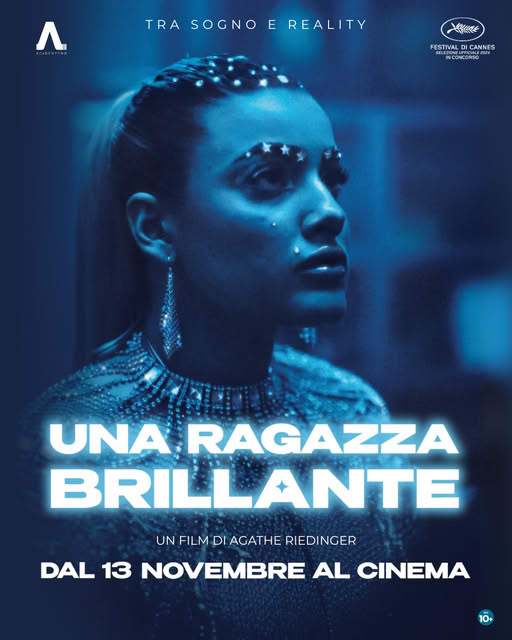 poster una ragazza brillante