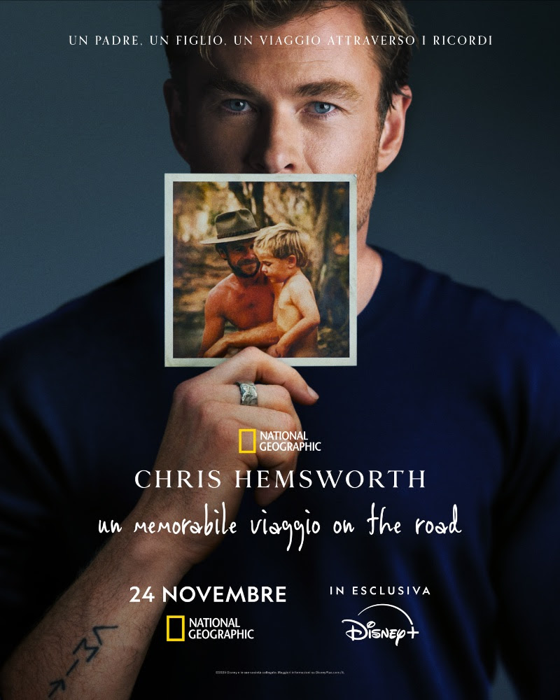 poster Chris Hemsworth Un memorabile viaggio on the road