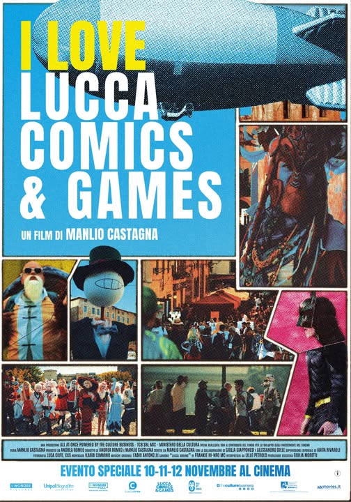 poster i love lucca comics & games