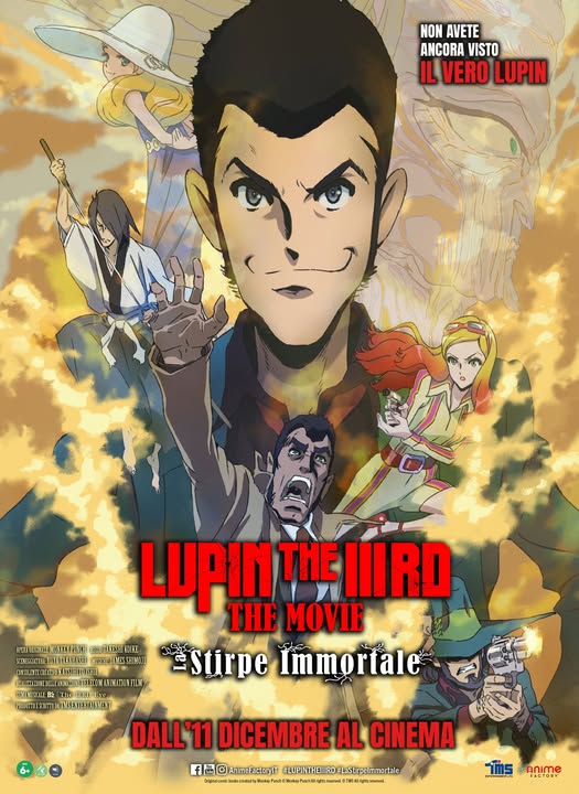 poster Lupin the IIIRD – The Movie: La Stirpe Immortale