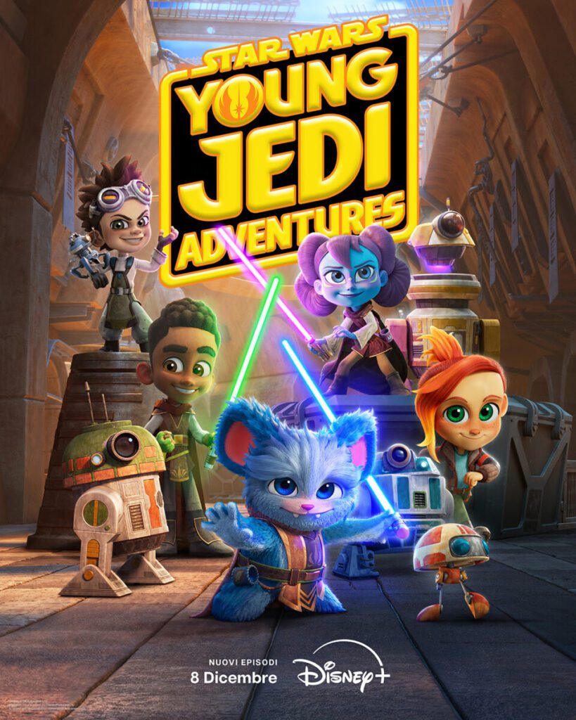 key art Star Wars Young Jedi Adventures terza stagione