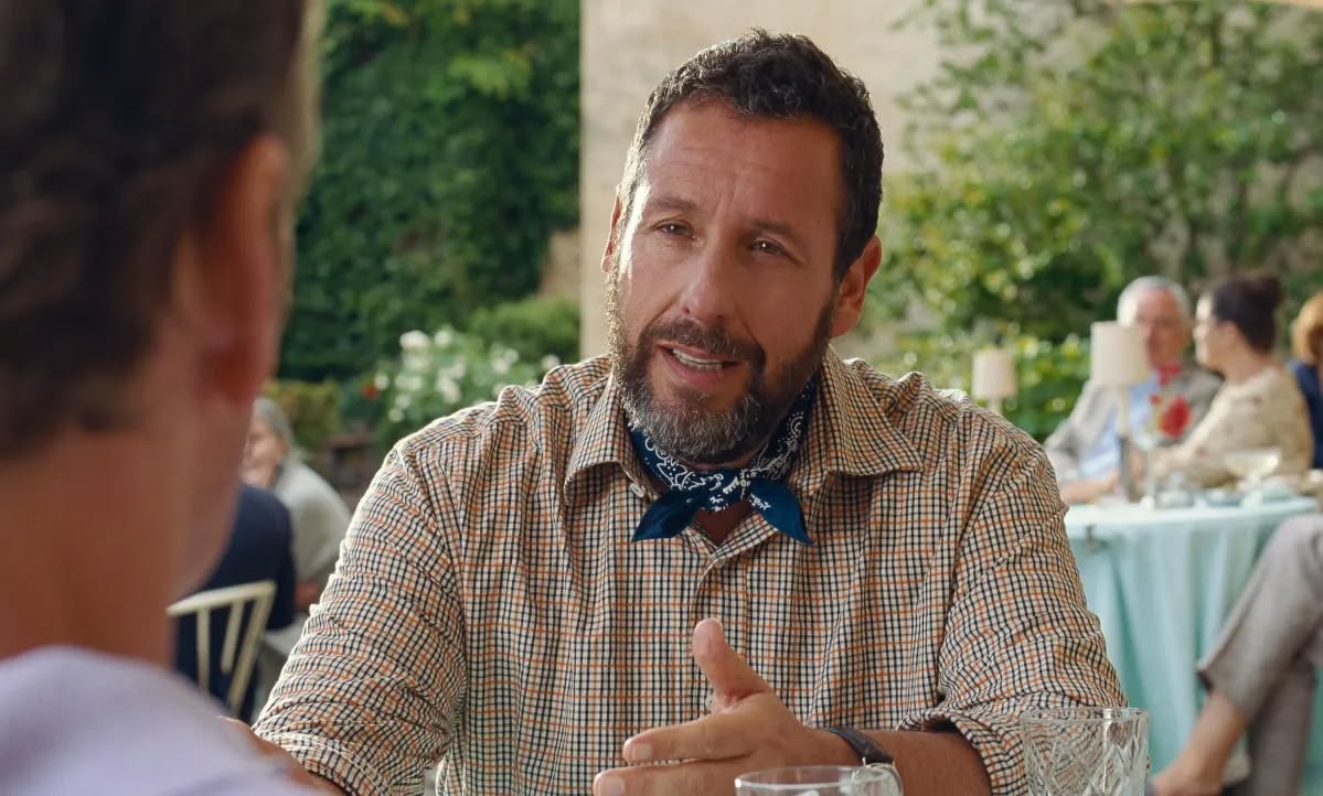 adam sandler nel film jay kelly