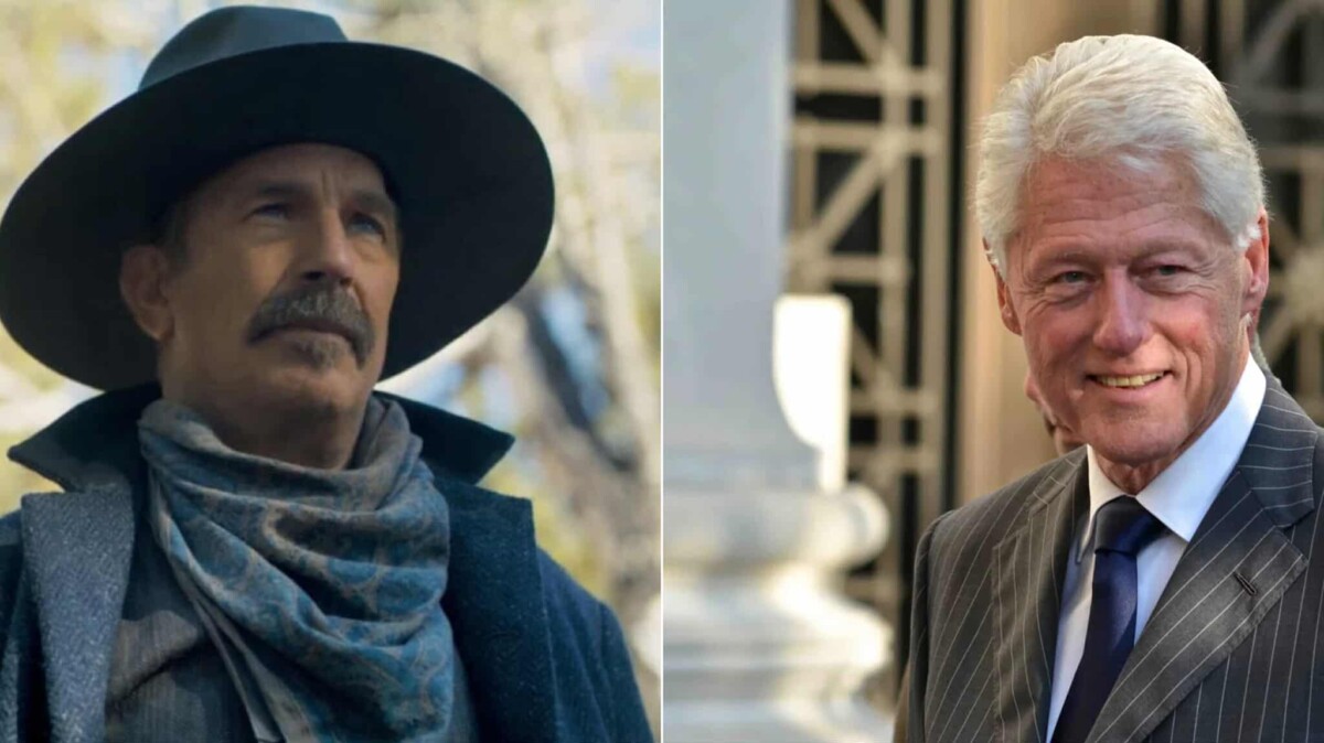kevin costner e bill clinton