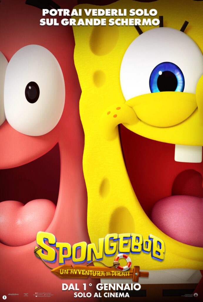 poster spongebob - un'avventura dei pirati