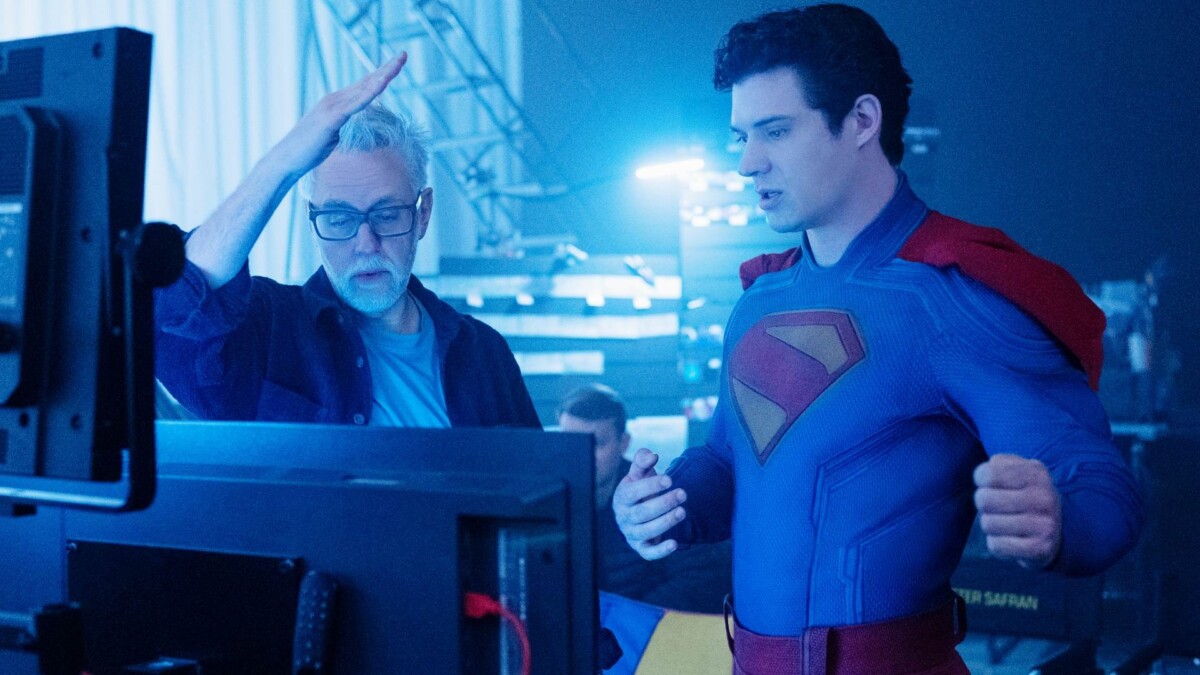 immagine superman james gunn