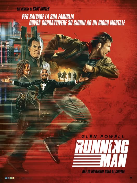 poster the running man