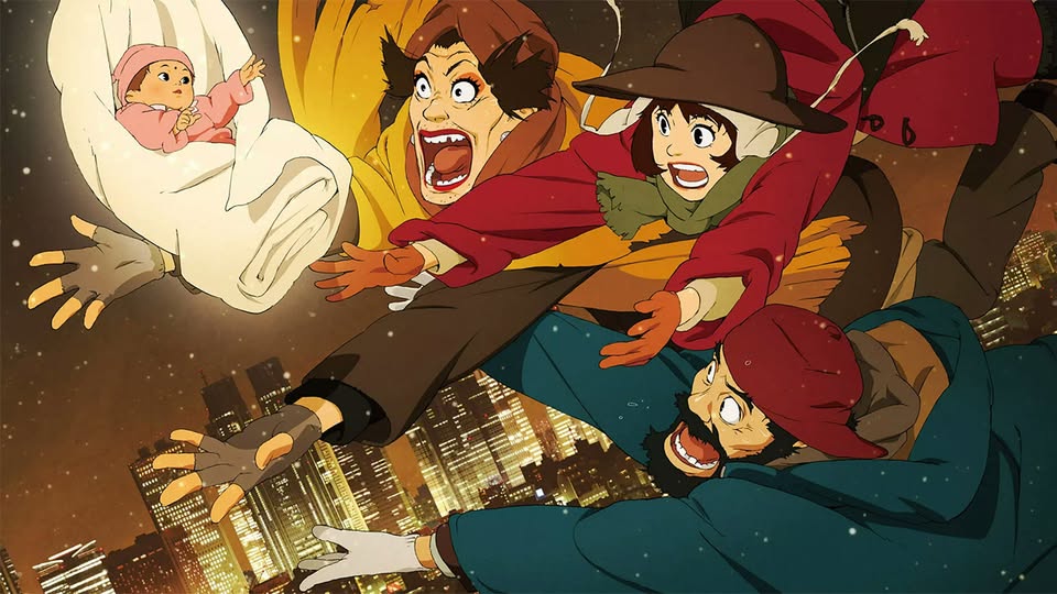 Tokyo Godfathers, recensione: Satoshi Kon e la notte che illumina Tokyo