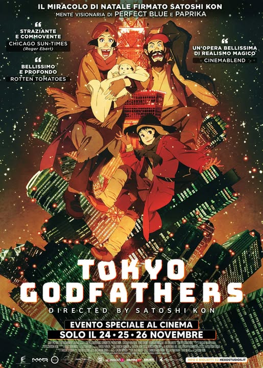 poster tokyo godfathers