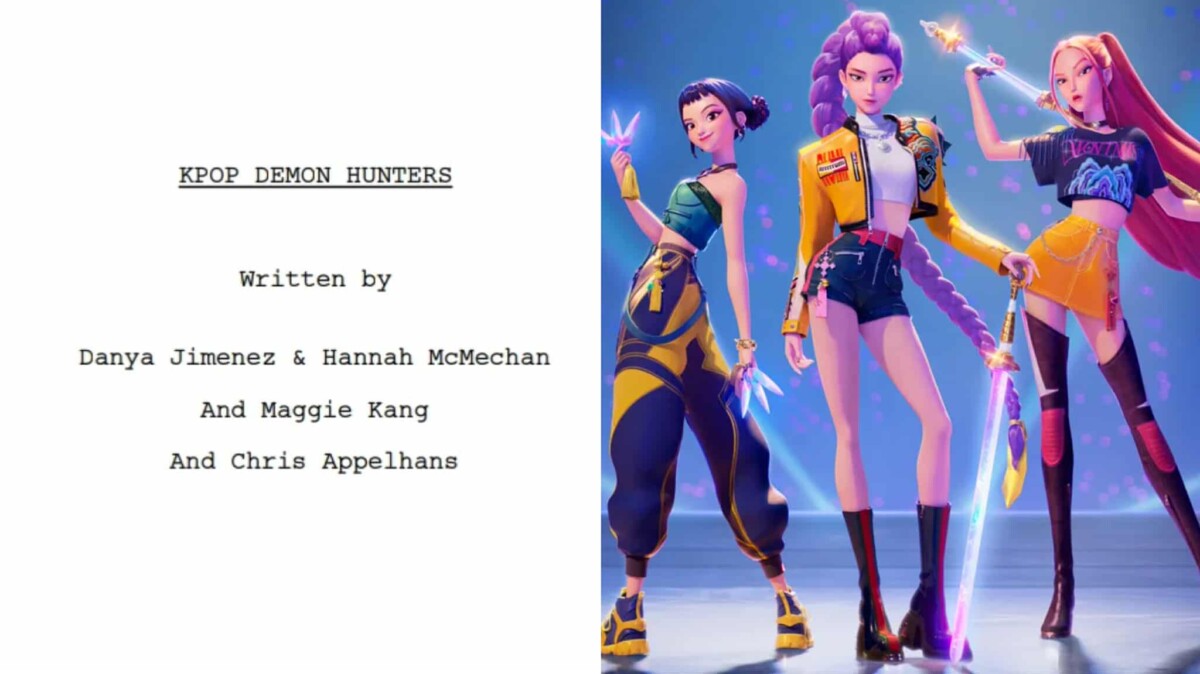 KPop Demon Hunters: la sceneggiatura del fenomeno globale Netflix e Sony Pictures Animation