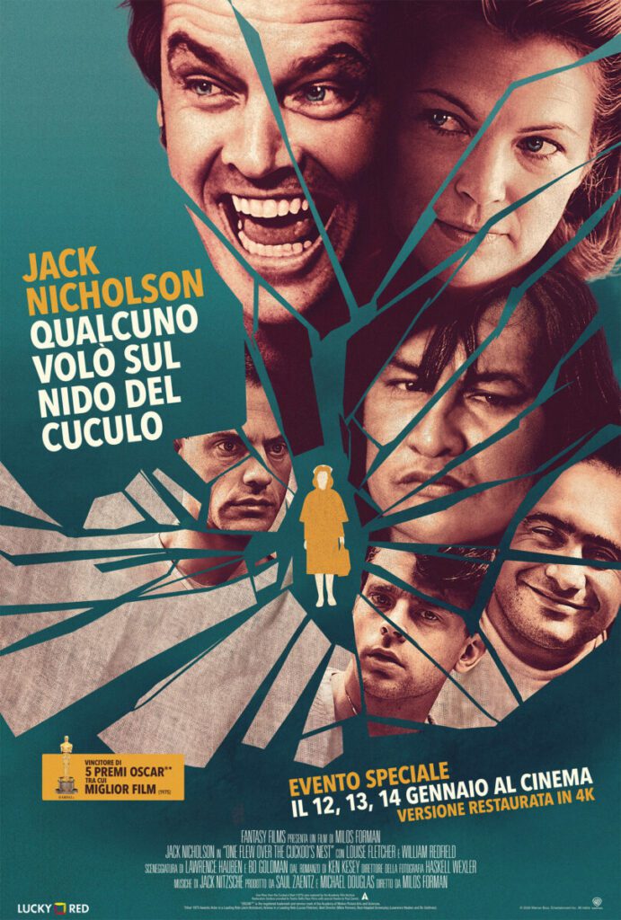 qualcuno volò sul nido del cuculo poster