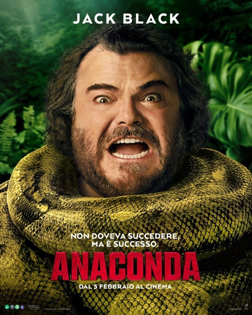 charater poster jack black film anaconda