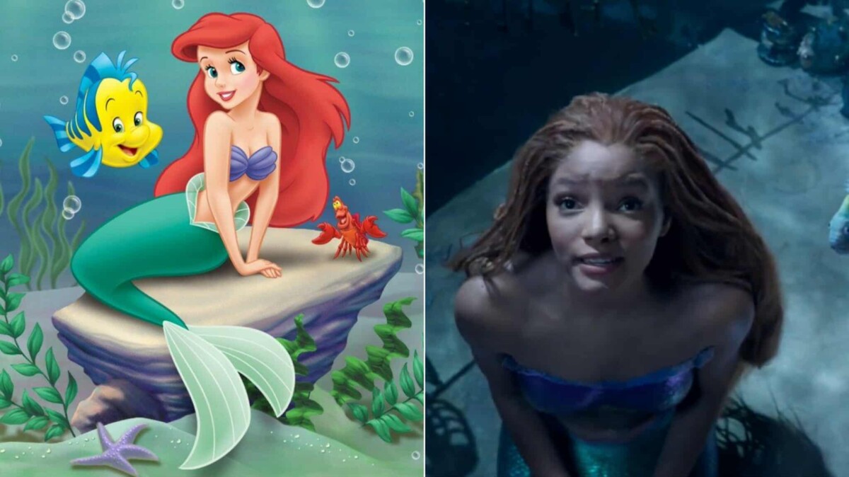 la sirenetta animazione e live-action