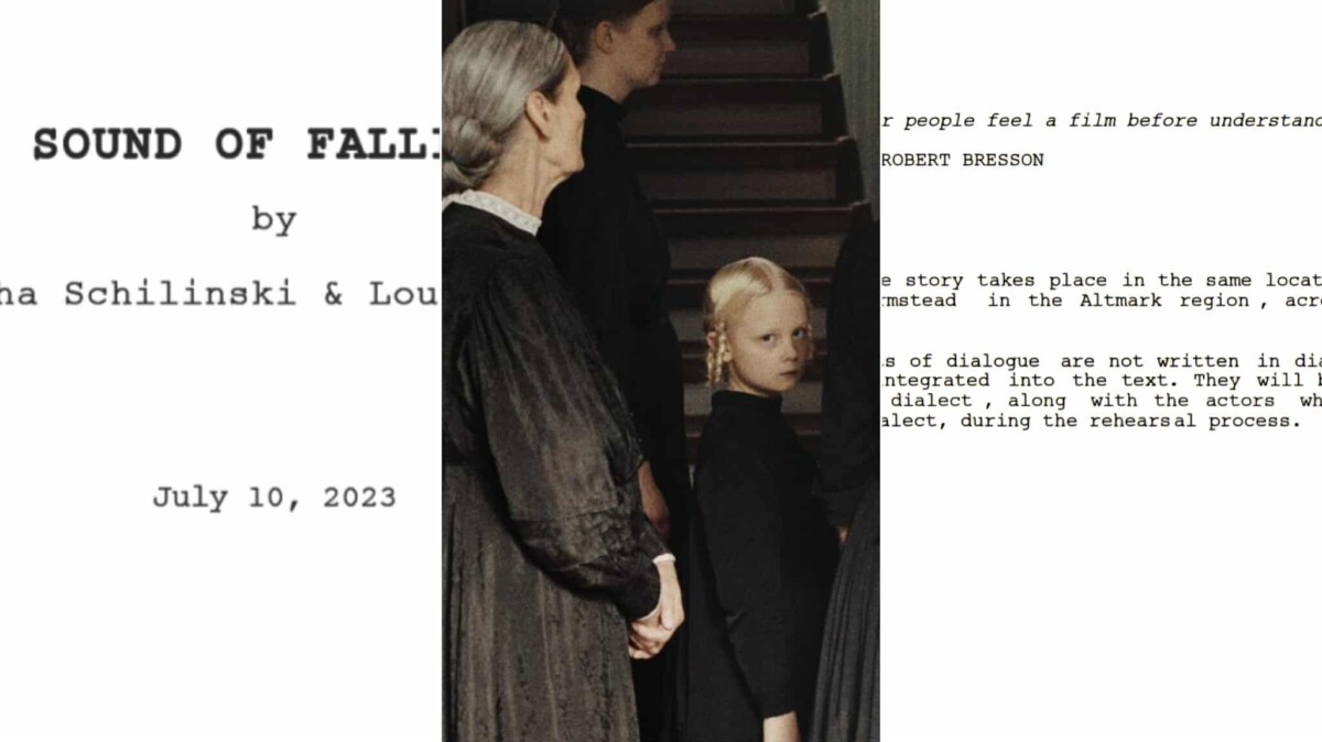 Sound of Falling: la sceneggiatura del film tedesco che esplora un secolo di traumi segreti