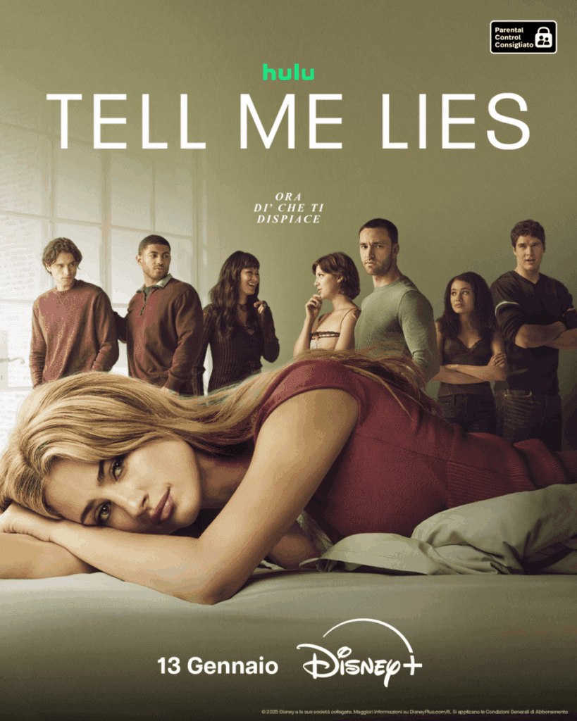 key art seconda stagionne tell me lies