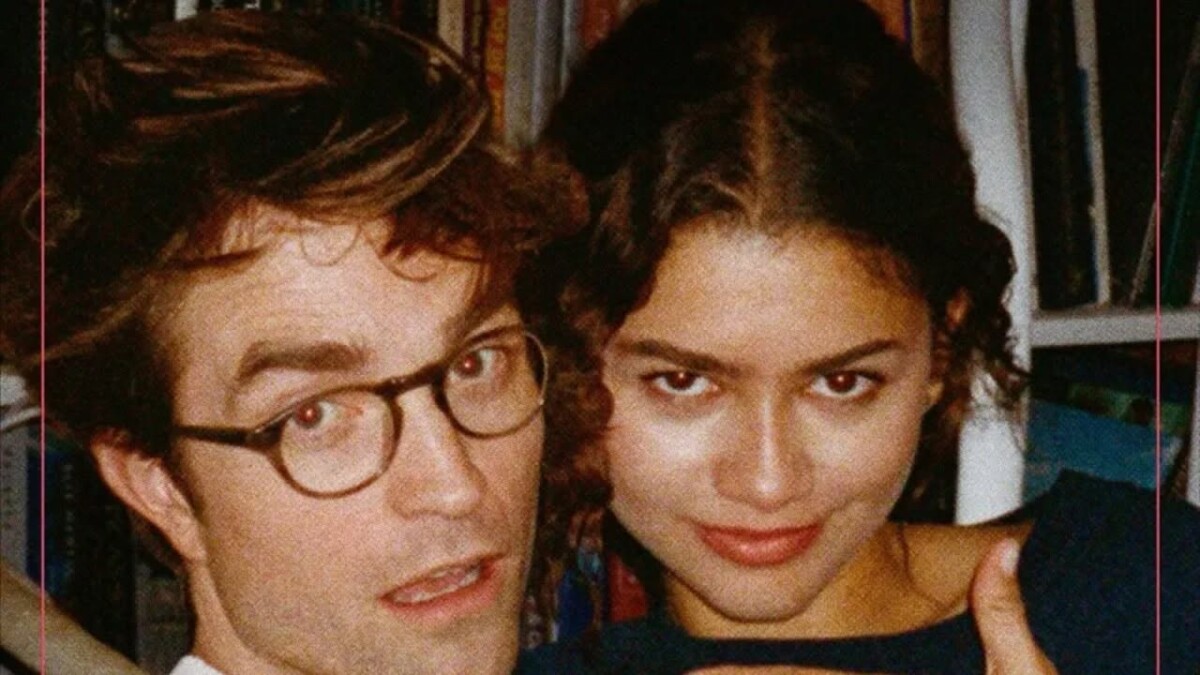 The Drama: il primo poster della commedia romantica con Robert Pattinson e Zendaya
