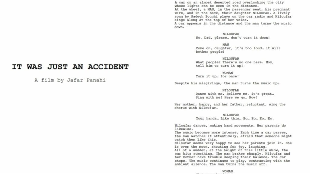 un semplice incidente jafar panahi