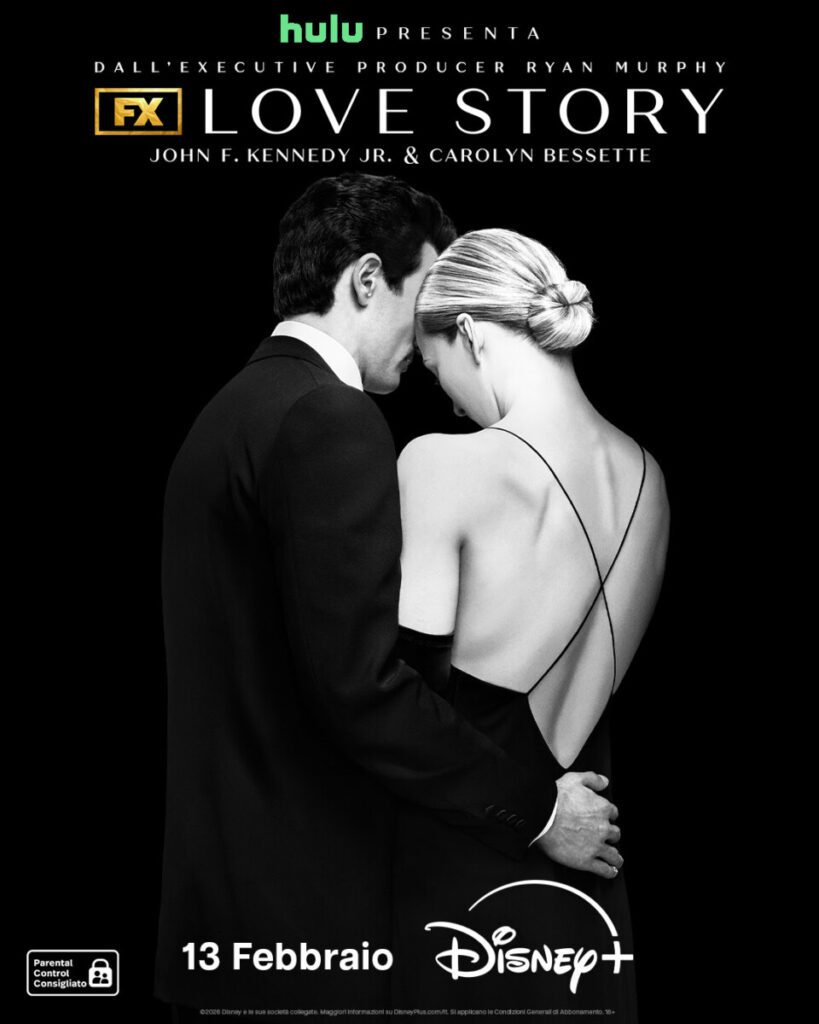 key art Love Story John F. Kennedy Jr. & Carolyn Bessette
