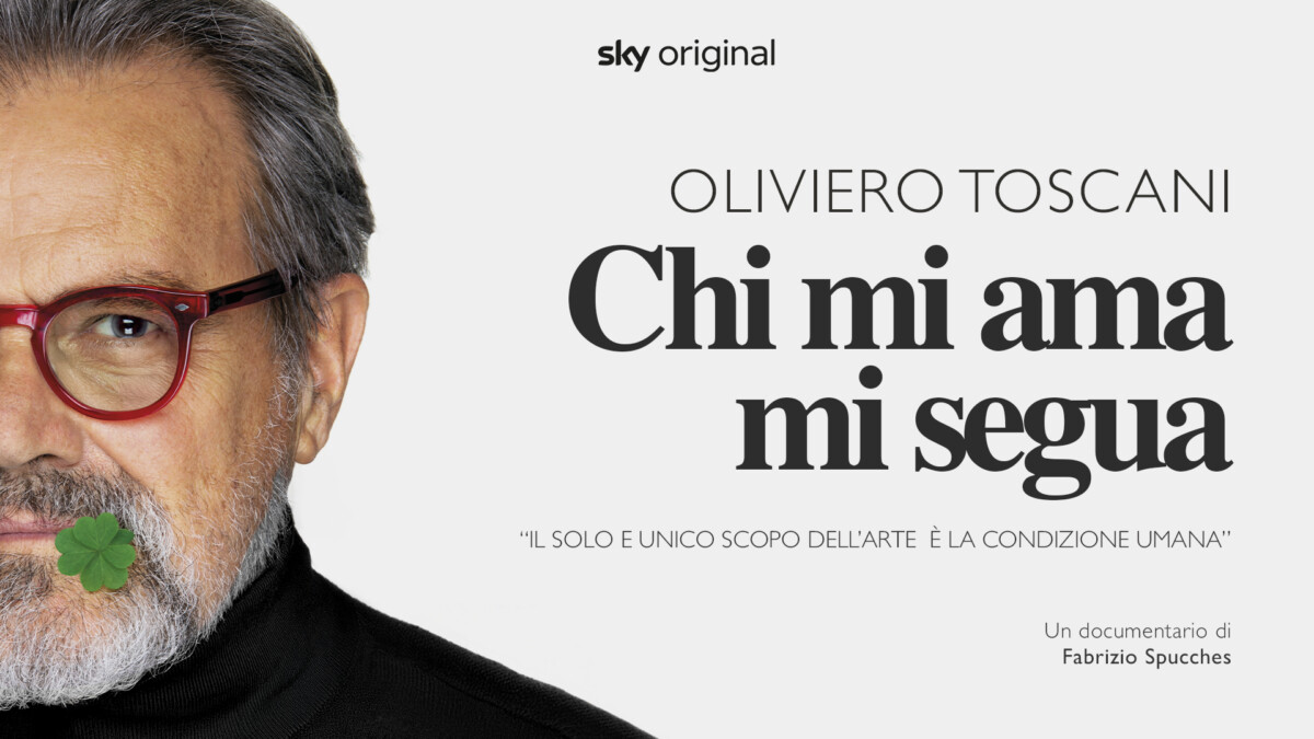 Oliviero Toscani. Chi mi ama mi segua dal 13 gennaio su Sky Arte