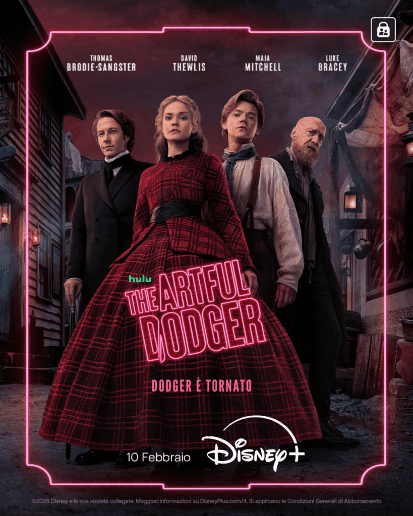 key art seconda stagione the artful dodger