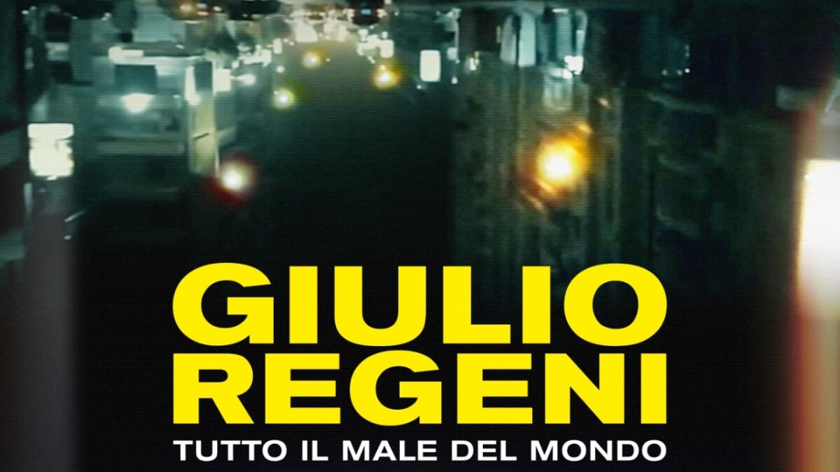 Giulio Regeni – Tutto il male del mondo evento al cinema a febbraio