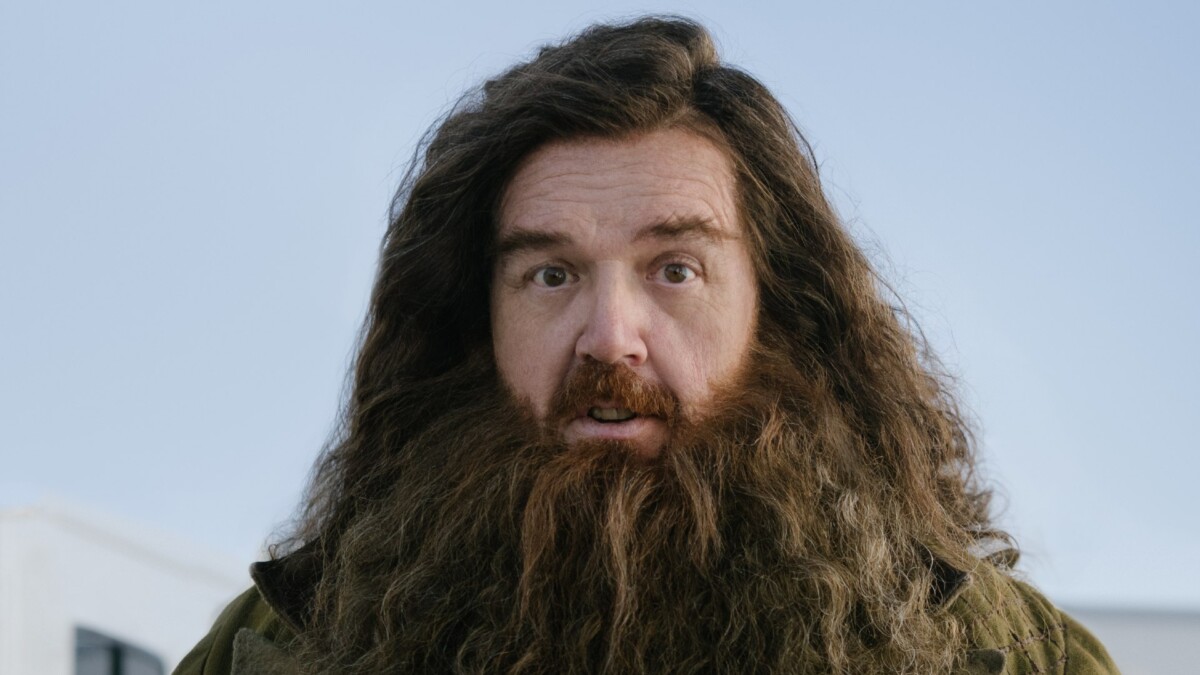 nick frost hagrid
