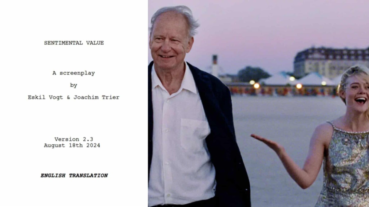 Sentimental Value: la sceneggiatura del film di Joachin Trier su artisti, famiglia e traumi