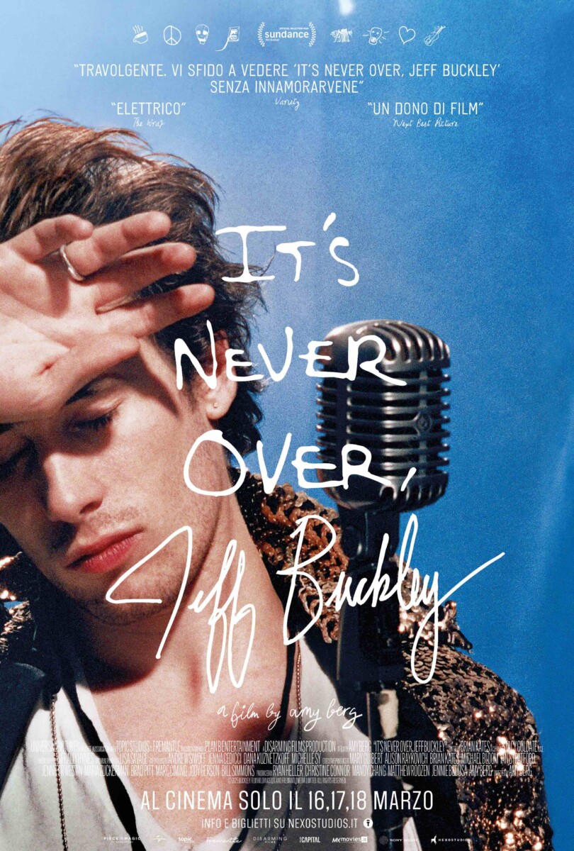 poster IT’S NEVER OVER: JEFF BUCKLEY