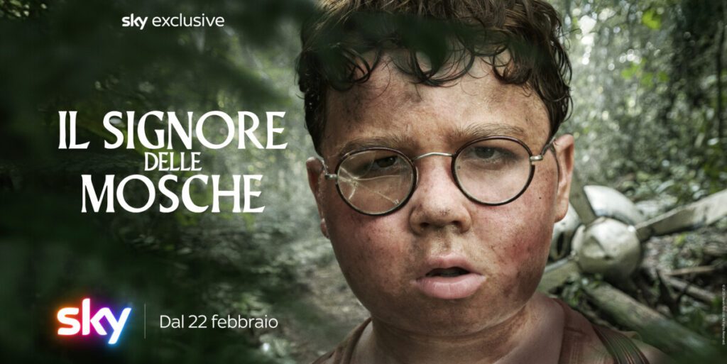 key art il signore delle mosche serie sky
