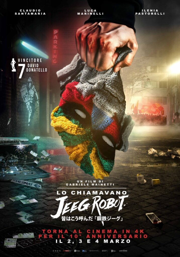 poster lo chiamavano jeeg robot