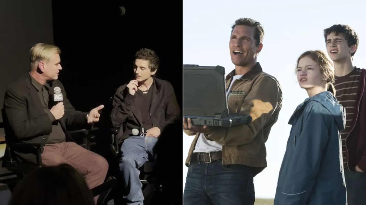 christopher nolan timothée chalamet